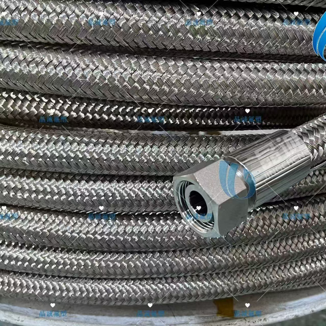 PTFE Double Braided Hose | High Pressure Chemical & Heated Transfer Solution