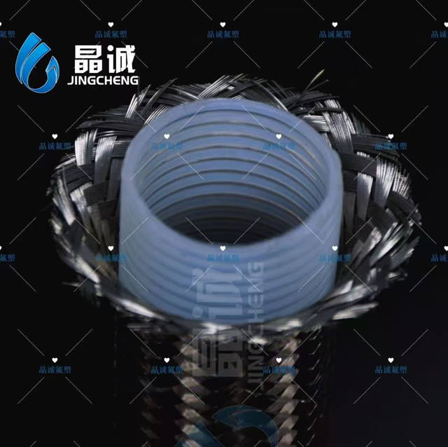 PTFE Convoluted Hose for Pharmaceutical, Food, and Chemical Transfer | Flexible PTFE Hose Manufacturer