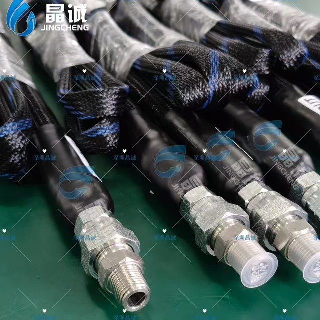 Heated Hot Melt Glue Hose | Industrial Adhesive Transfer