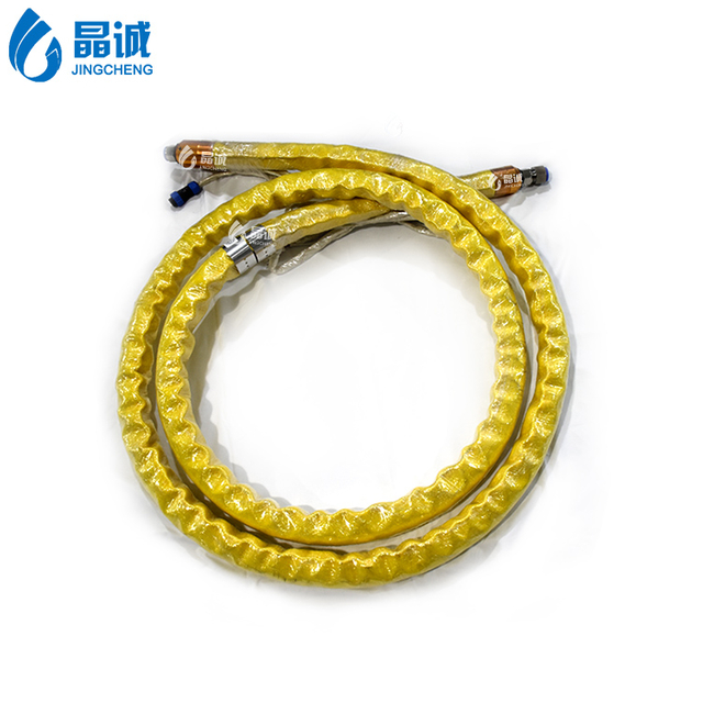 ROBATECH standard Stainless Steel Braided PTFE Warm Melt/Hot Melt heating Hoses