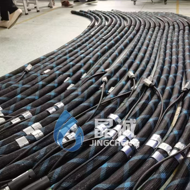 Extruder Machine Connection Hose | High Temperature Heated Hose for Extrusion Equipment