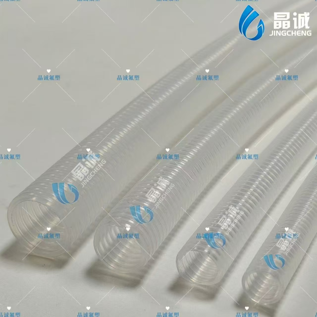 PTFE Inner Corrugated Hose | FDA PTFE Flexible Hose for Chemical & Food Transfer