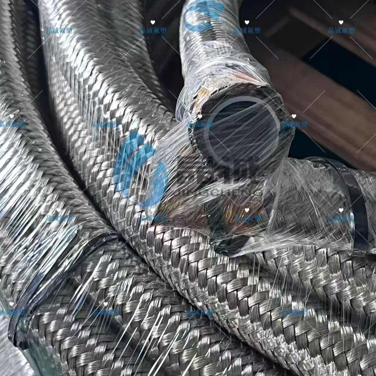 PTFE Double Braided Hose | High Pressure Chemical & Heated Transfer Solution