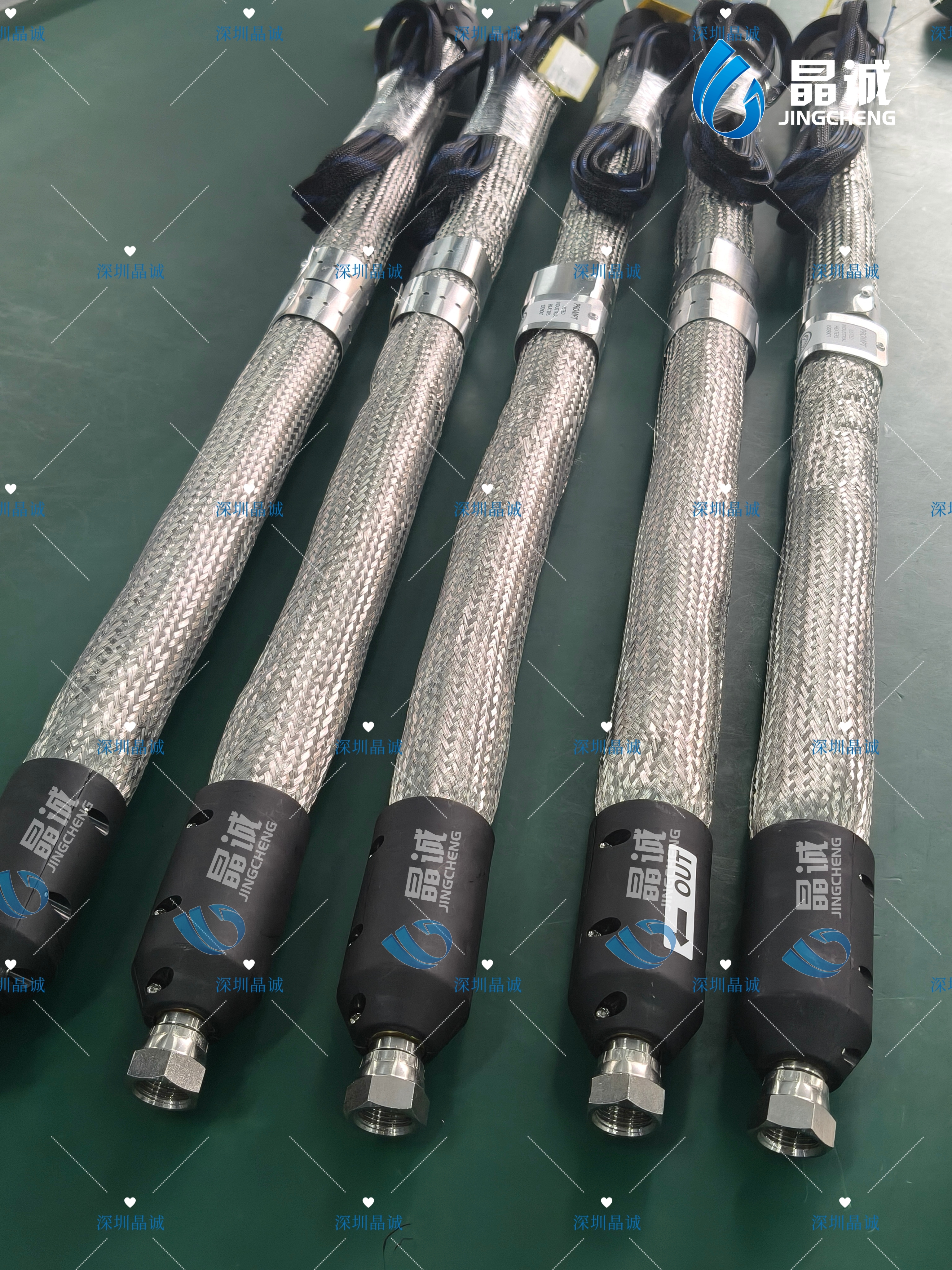 High-temperature and high-pressure special industry connection PTFE hoses