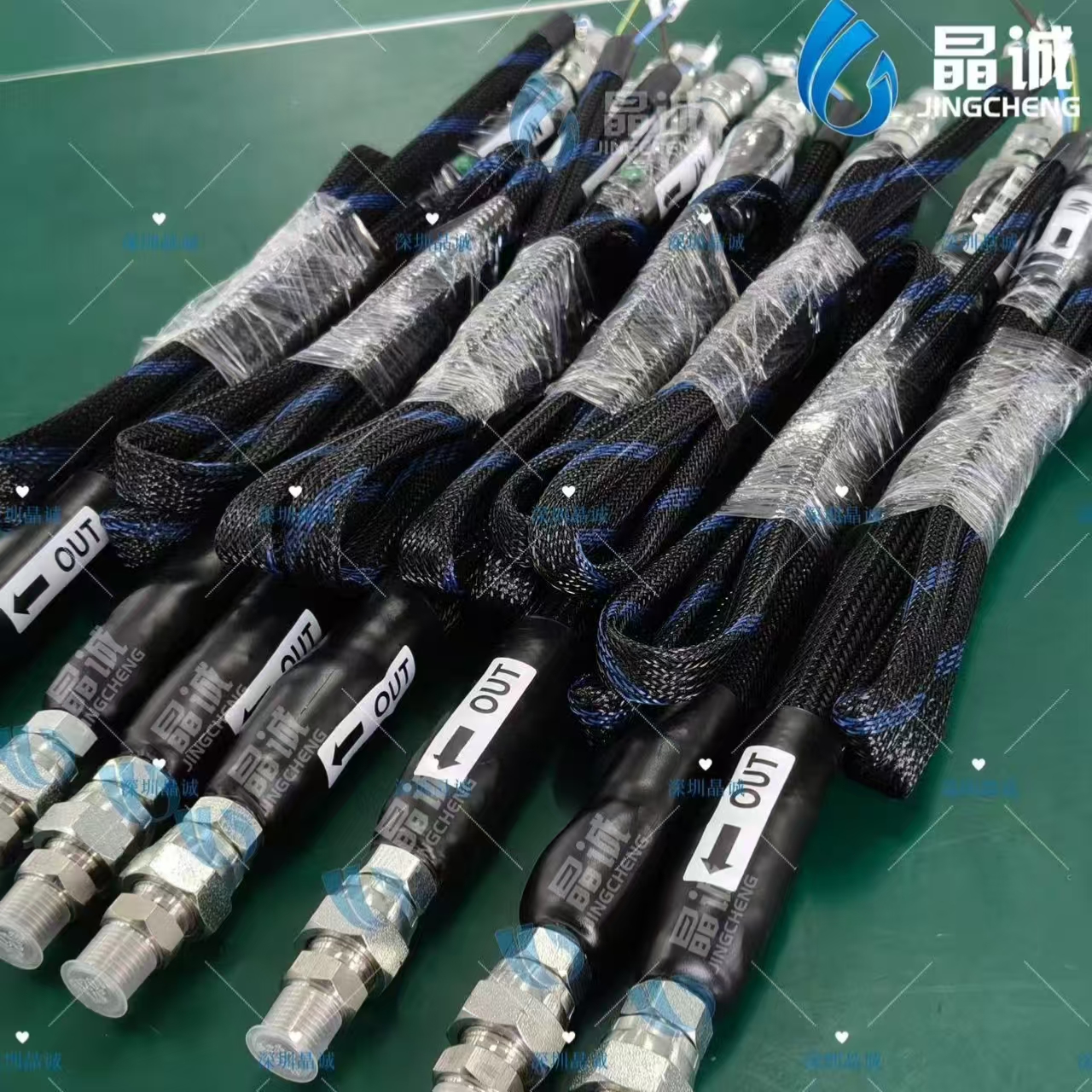 Heated Hot Melt Glue Hose | Industrial Adhesive Transfer