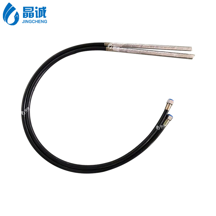 PTFE Heated hoses for liquids and gases