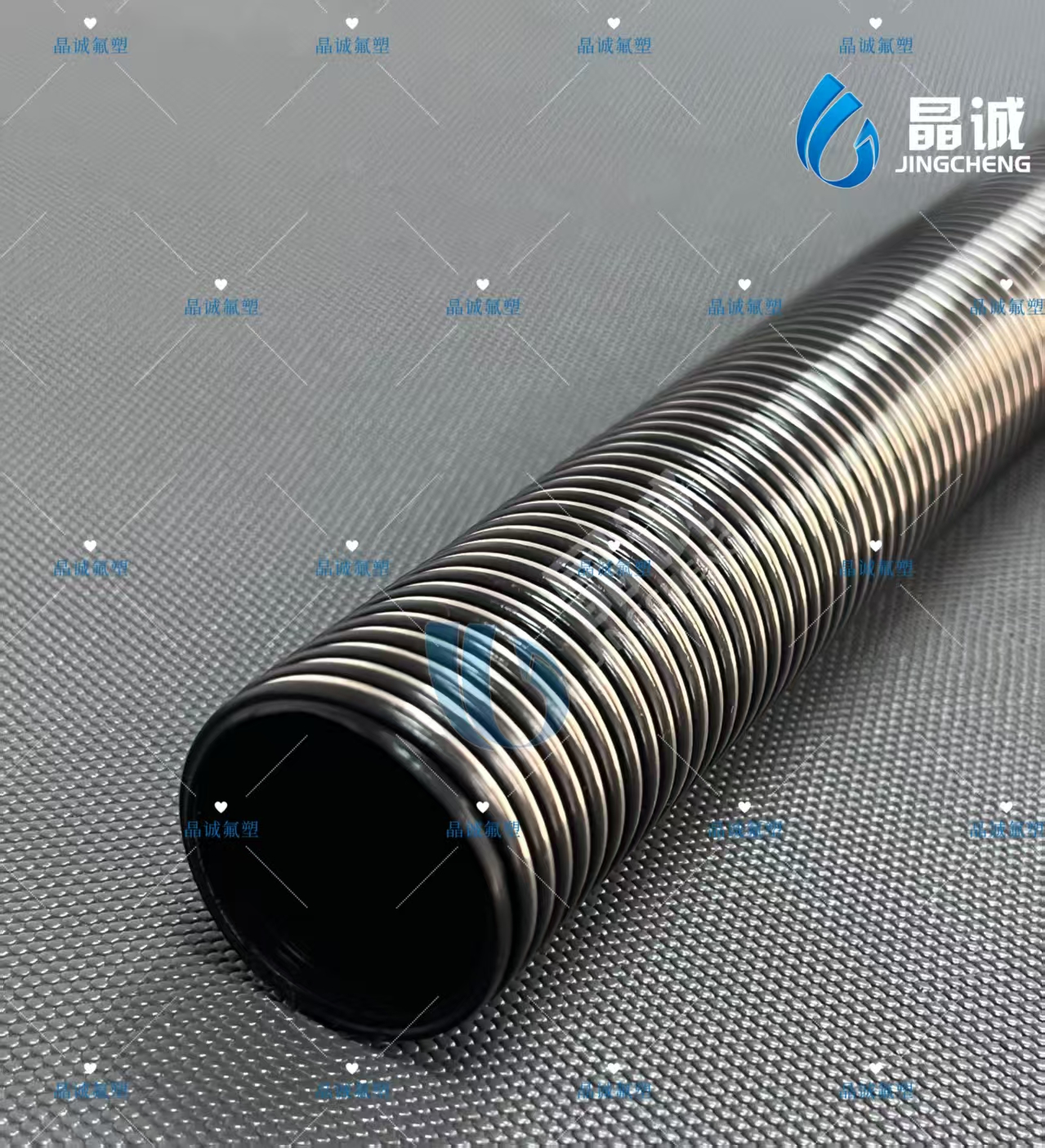 Manufacturer direct sales PTFE corrugated pipe, high temperature resistant PTFE chemical pipe, PTFE corrugated pipe, high pressure resistant pipe