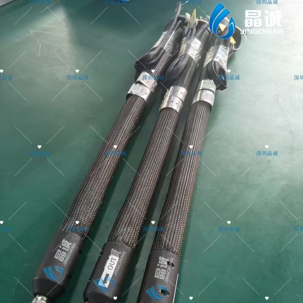 Heated Transfer Hose for Extrusion Machines | Temperature-Controlled | Custom Specs