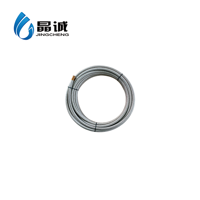 Smooth PTFE Hose ( Flat Inner & Outer Walls) And Covered With High-Strength 304 Stainless Steel Wire Bundle Braided