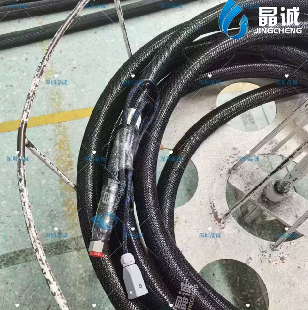 Automotive Production Line Hose for Glue Pump Systems | Custom Heated Hose Manufacturer