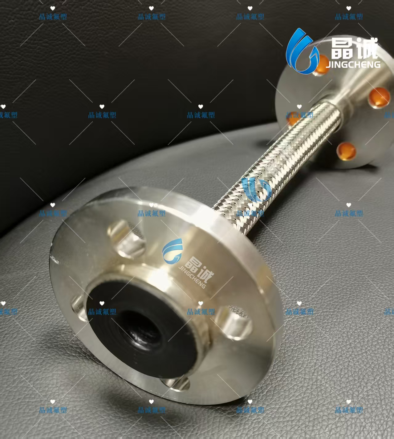 Special customized PTFE pipe with flange joint