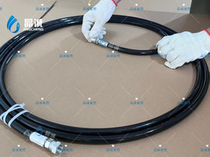 PTFE steel wire rope braided rubber sleeve PTFE brake oil pipe material pipe manufacturer sells explosion-proof chemical pipe directly