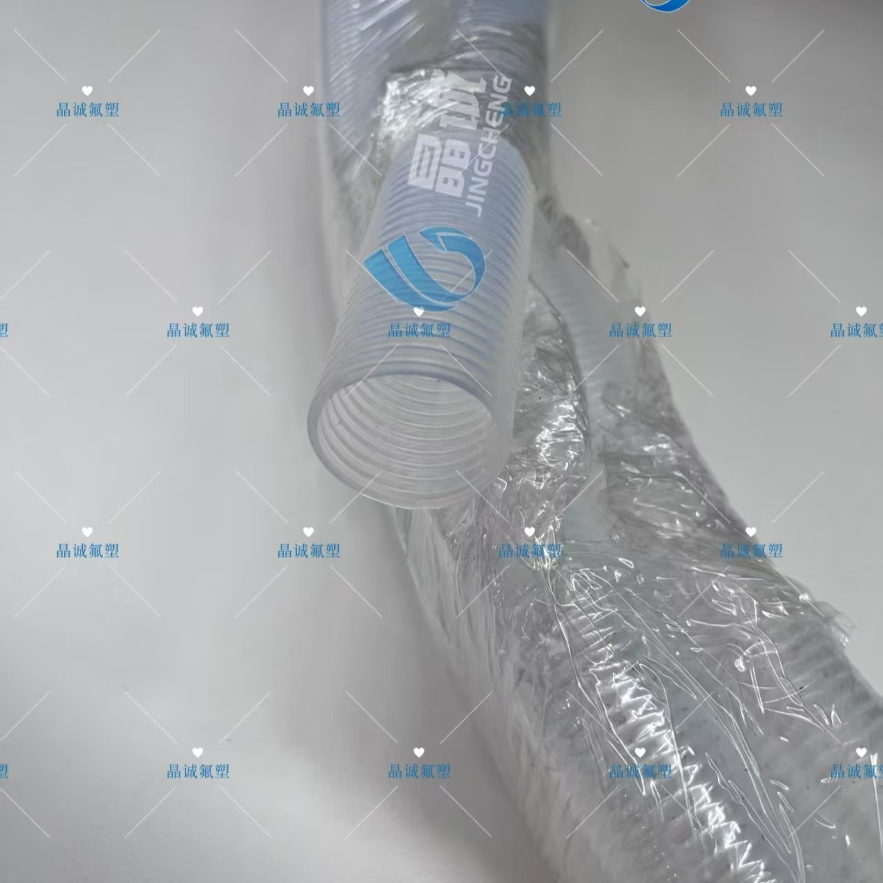 PTFE Inner-Corrugated Outer-Corrugated Spring Reinforced Hose | High Flex Chemical Transfer Hose