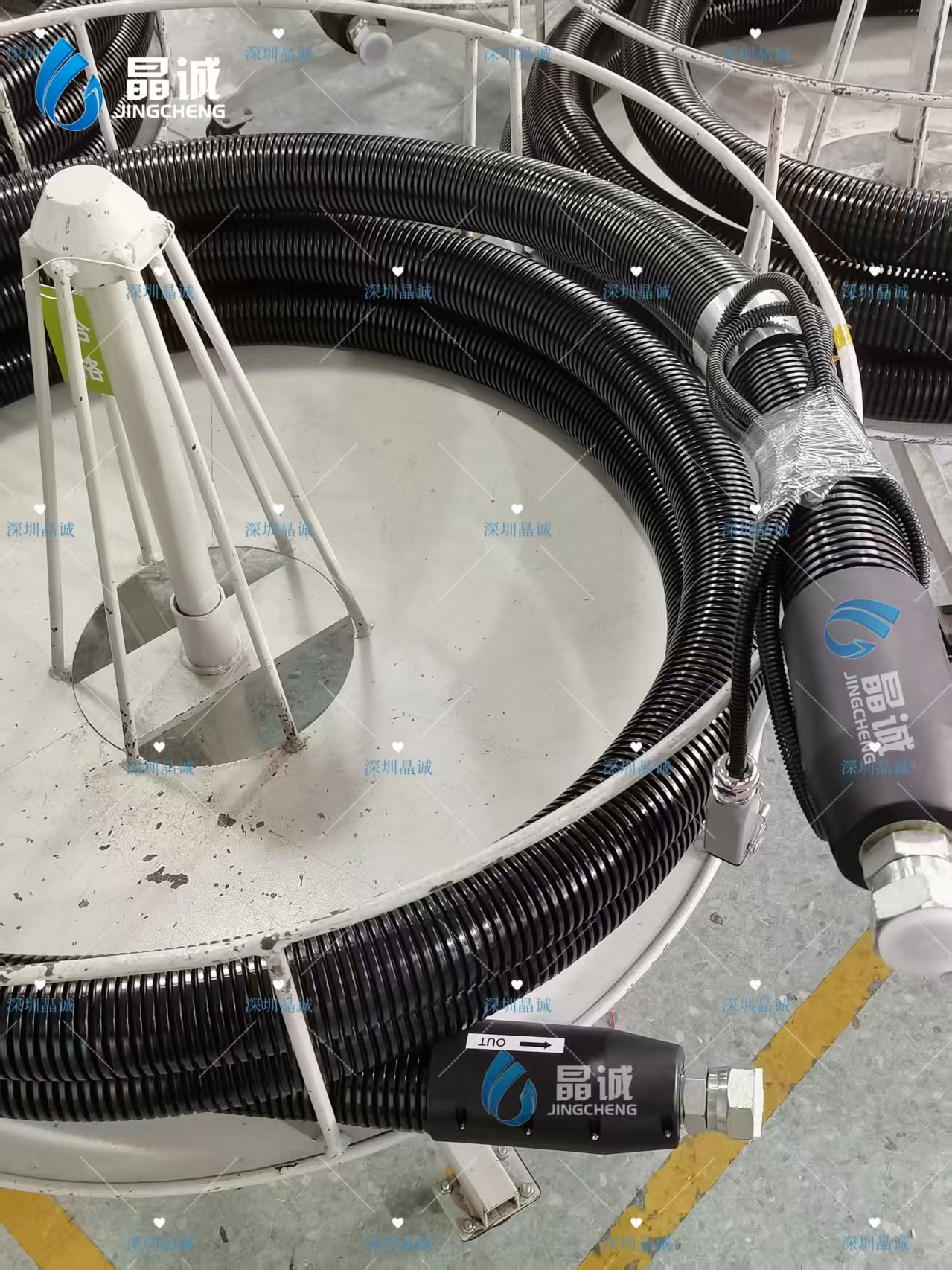 Manufacturer's direct supply of new energy coating hose, low-temperature and high-pressure coating hose, low-pressure heating hose, robotic arm coating hose