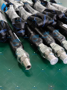 Waterproof Construction Equipment Hose for Non-Curing Spray Systems | Custom Heated Hose Manufacturer