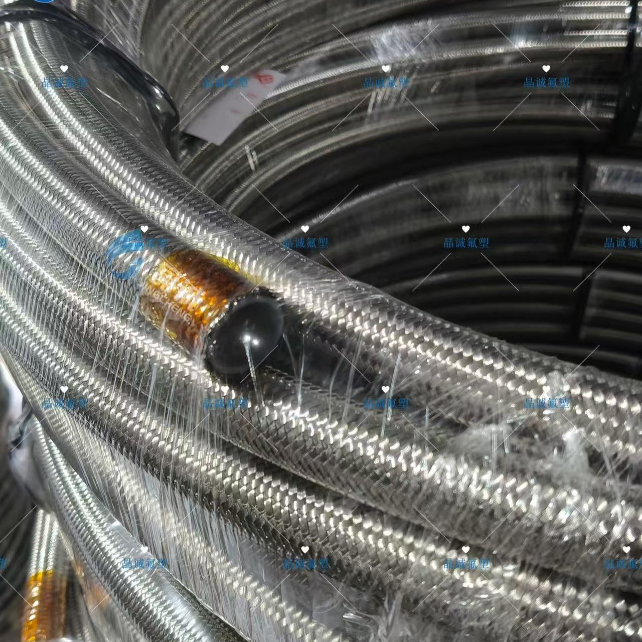 PTFE Inner Spiral Corrugated Braided Hose