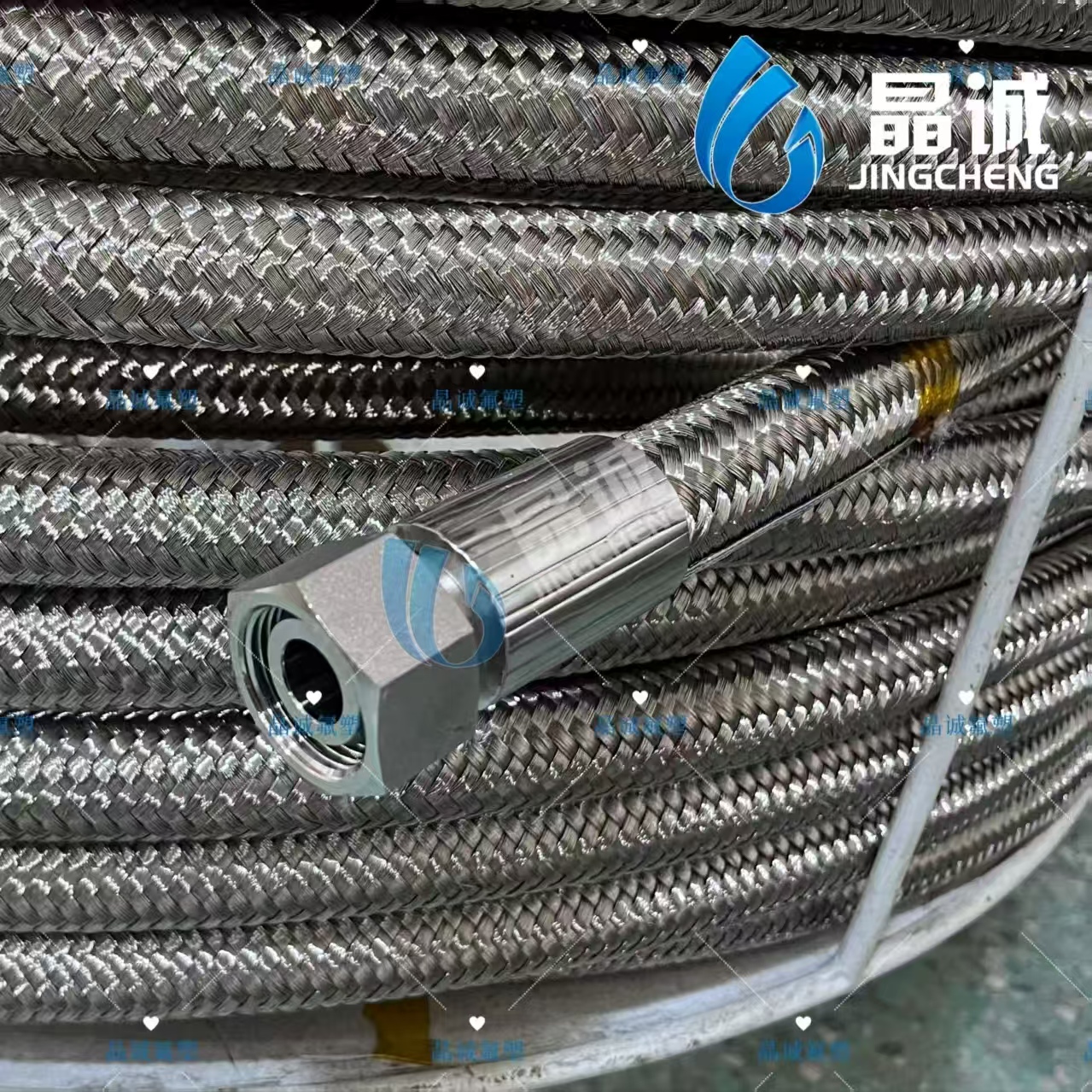 PTFE Steel Wire Bundled Braided Hose for High Pressure Transfer | Heavy-Duty PTFE Hose Manufacturer