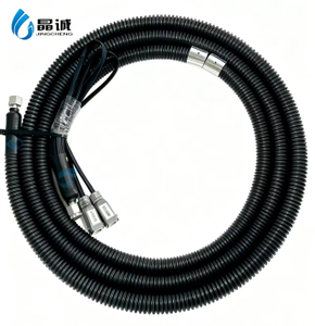 Factory direct sales of high temperature and low pressure resistant pipes, high temperature and low pressure resistant pipes, flame retardant and anti melting automotive coated hoses, braided hoses