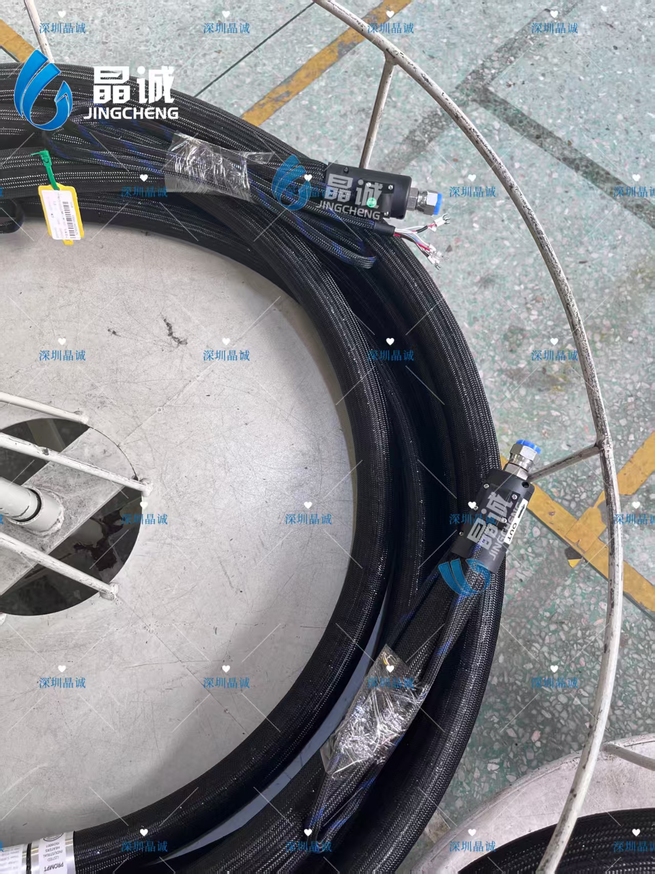 Pipe for automotive production line, pipe for automotive painting robot