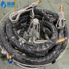 ROBATECH standard Stainless Steel Braided PTFE Warm Melt/Hot Melt heating Hoses