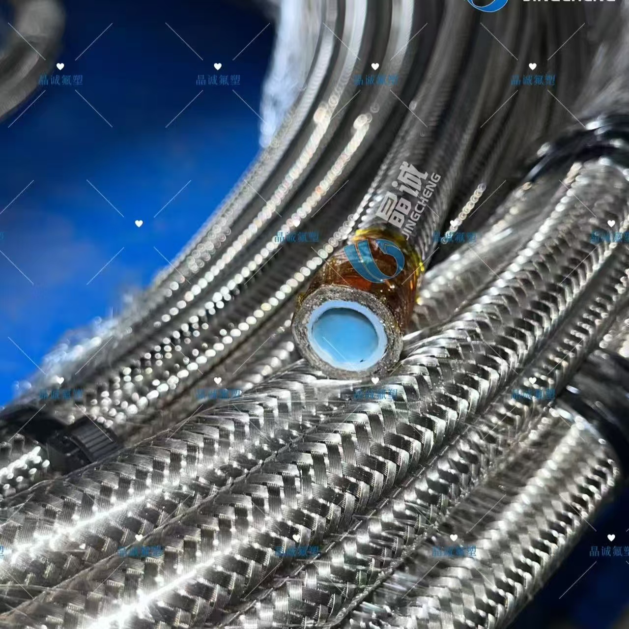 PTFE Steel Wire Bundle Braided Hose | High Pressure PTFE Hose Manufacturer