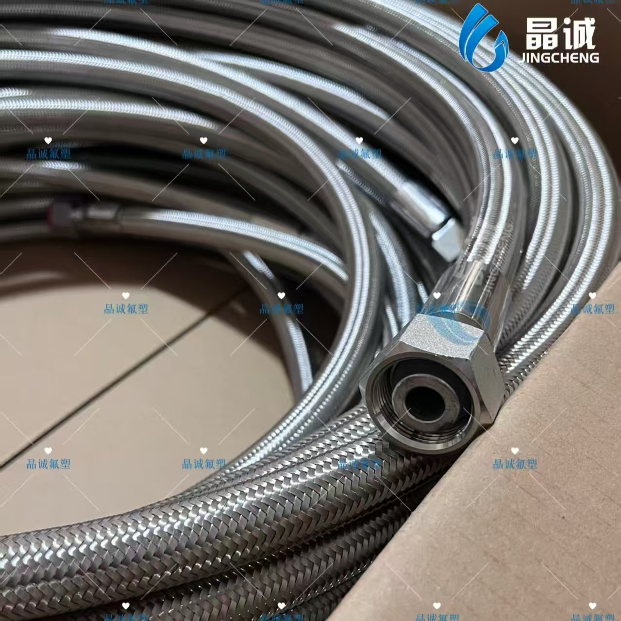 Double Braided PTFE Hose for Hydraulic Fluid Transfer | Heavy-Duty PTFE Hose Manufacturer