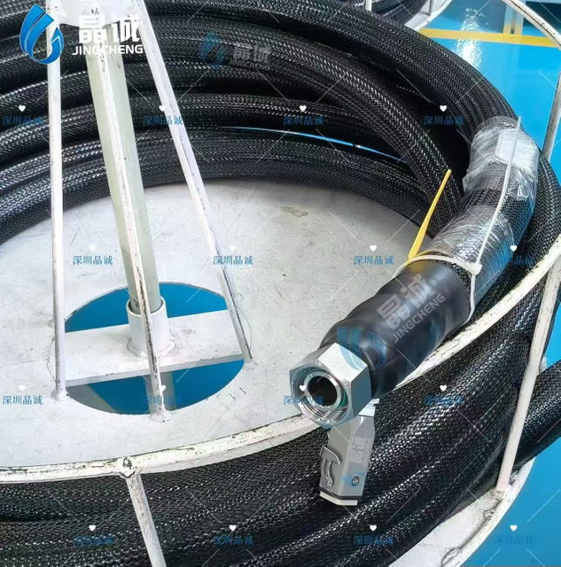 Automotive Production Line Hose for Glue Pump Systems | Custom Heated Hose Manufacturer