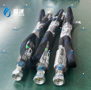 Custom PTFE Heated Hose Strict Quality Inspection For Hot Melt Dispensing Automotive Robot Coating