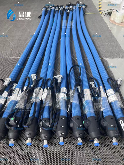High Temperature Custom PTFE Heated Tube Solve Glue Transfer Problem For Automotive Coating Dispensing Equipment