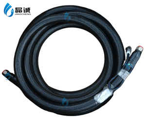 PTFE heating hose for hot melt glue dispensing custom made qualified inspection for automotive robot gluing