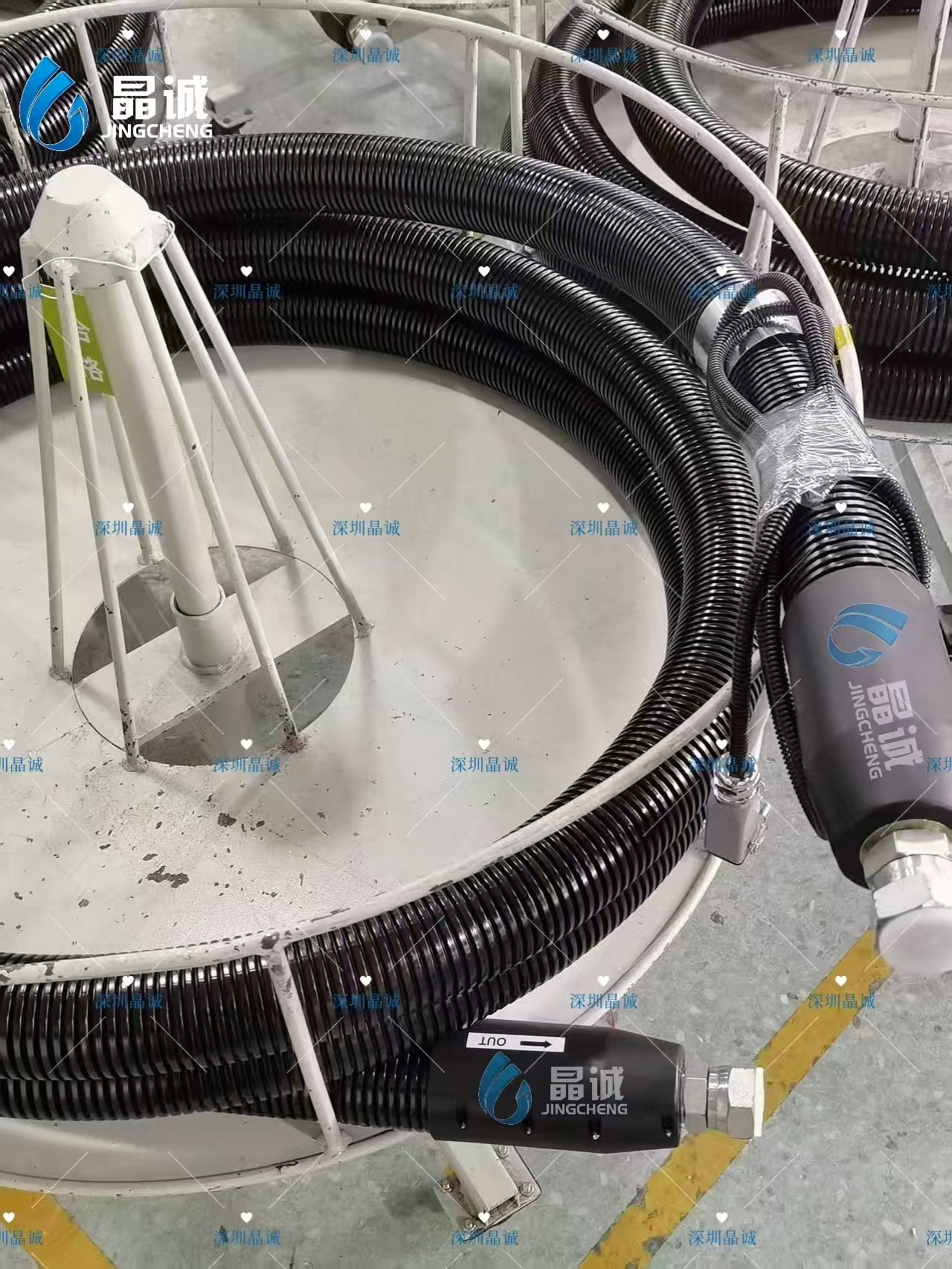 High-Pressure PTFE Heated HoseTransfer Line with Stable Thermal Performance for Refinery and Power Generation Systems