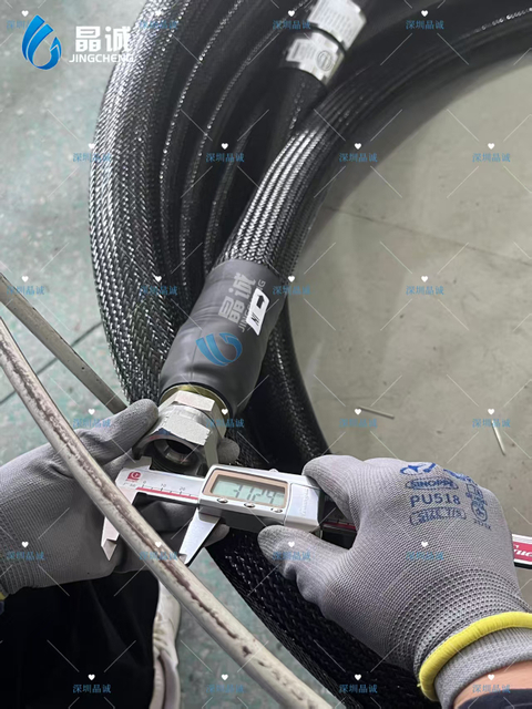 PTFE Heating Tube For Dispenser, Full‑item Factory Inspection, Pipeline Fit For Coating And Automatic Robot Gluing