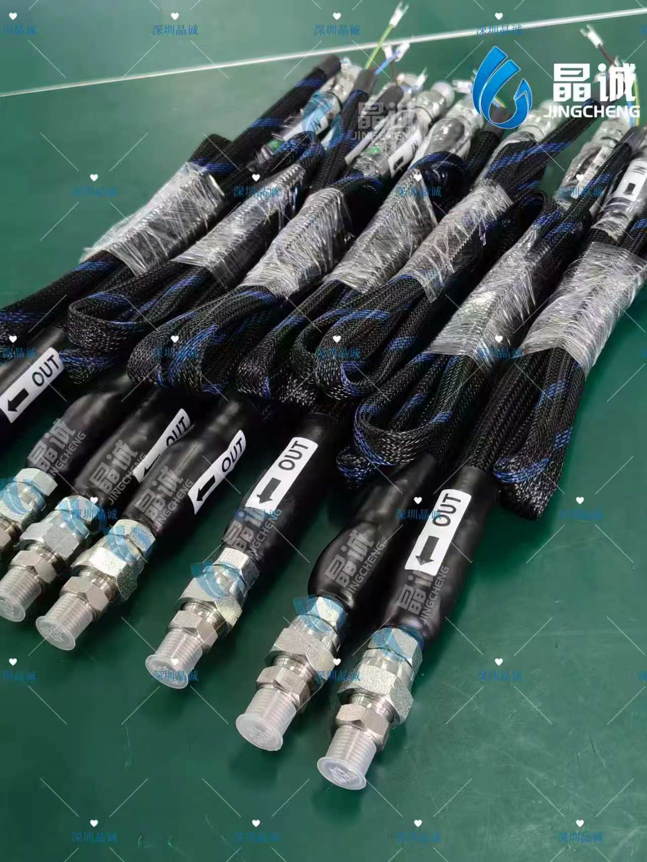 Thermally Stable Low Pressure Heated Hose Corrosion Resistant PTFE Core for Hot Solvent and Oil Transfer