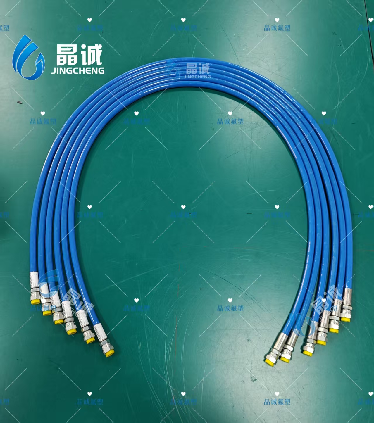 Protective TPU-Covered PTFE Hose for Clean Industrial Fluid Systems