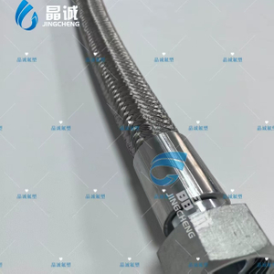 PTFE Steel Wire Bundle Braided Hose for High-Pressure Chemical and Steam Transfer