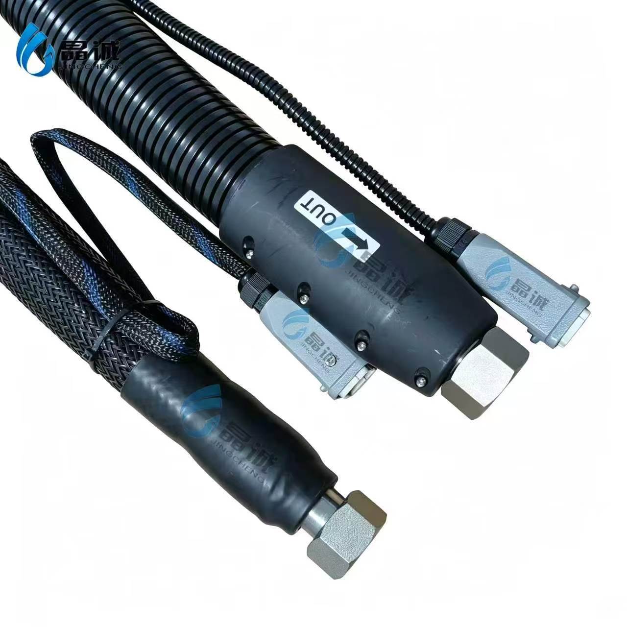 Uniformly High Pressure PTFE Heated Hose with Precision Temperature Control for Automotive Glue Transfer Systems
