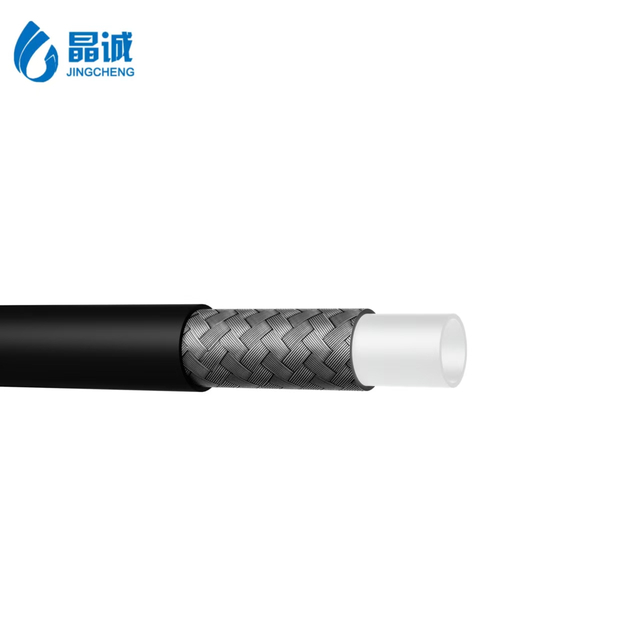 TPU Covered PTFE Braided Hose for Clean and Wear-Resistant Fluid Transfer | Custom PTFE Hose Manufacturer