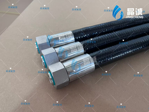 TPU Covered PTFE Hose for Protected Fluid Lines in Paint, Adhesive and Chemical Equipment