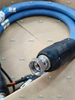 Flexible PTFE Heated Hose with Small Bending Radius & Non-Stick Interior for Robotic Arm Dispensing Systems
