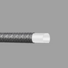 Smooth Bore Convoluted Braided PTFE Hose for Food, Cosmetics, Chemical and Pharmaceutical Delivery