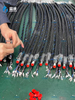 Industrial PTFE Heated Hose Custom Made Quality Guaranteed for Hot Melt Adhesive Transfer Robot Gluing