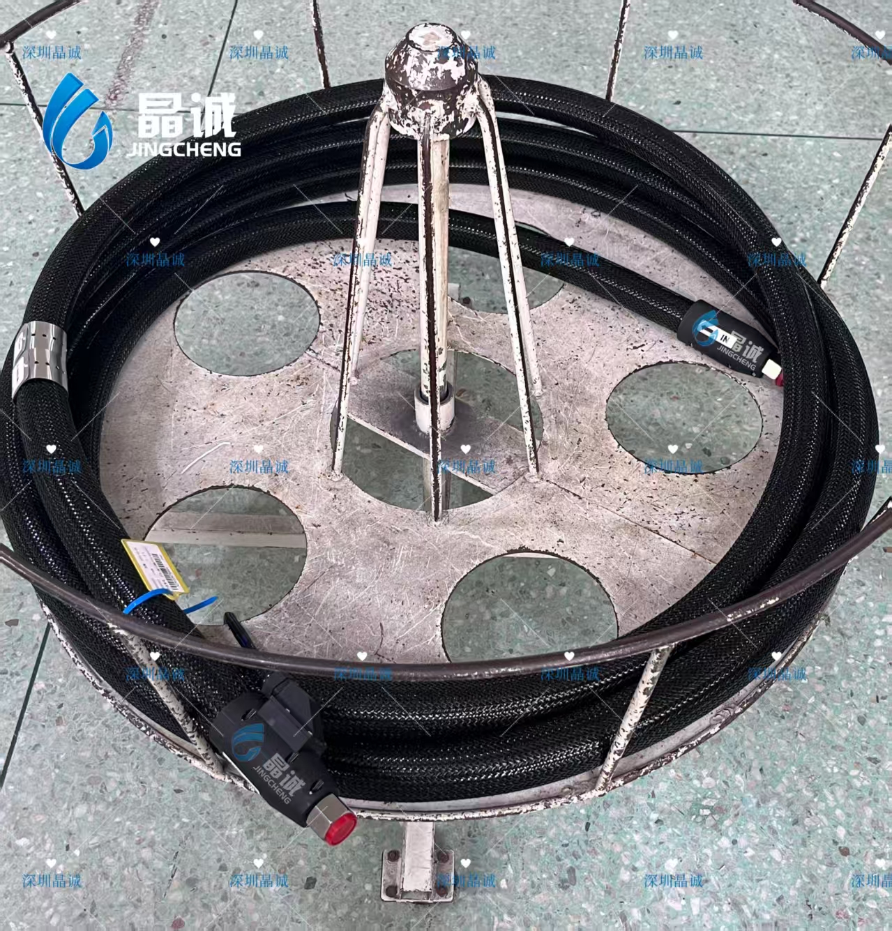 PTFE Heating Tube For Dispenser, Full‑item Factory Inspection, Pipeline Fit For Coating And Automatic Robot Gluing