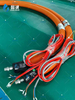 Tobacco Processing Heated Hose with PTFE Inner Tube for Cut-Rag Drying and Flavoring Drums