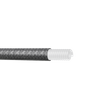 Convoluted Braided PTFE Hose for Reducing Fitting Count in Compact Process Machinery 