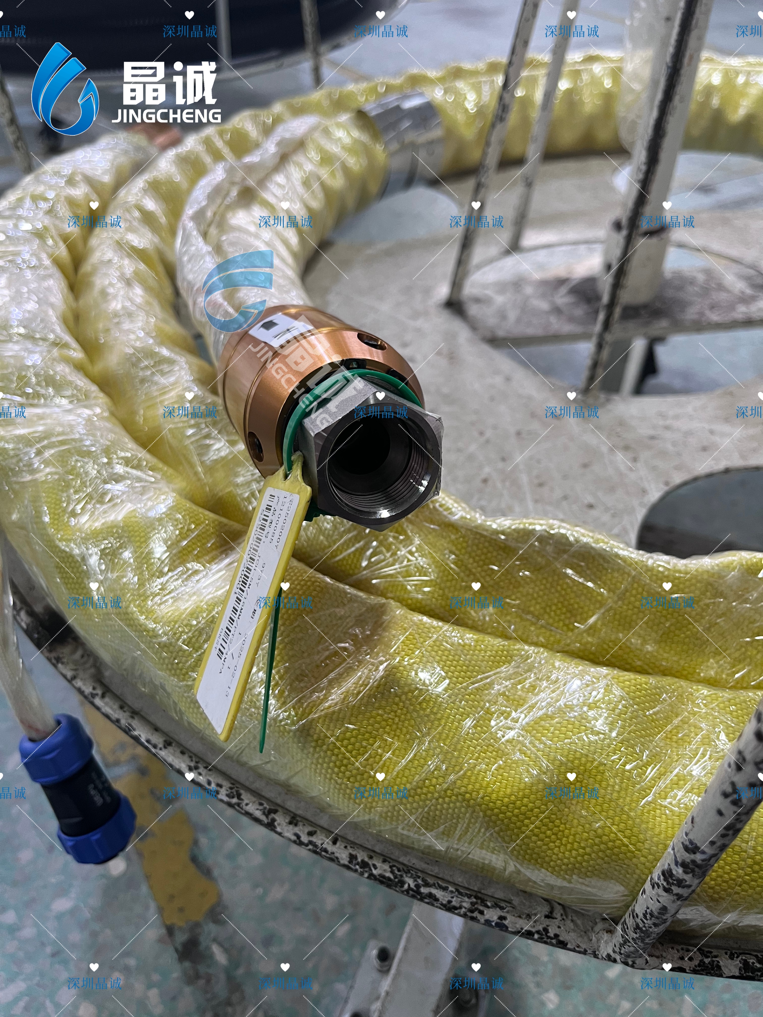 PTFE Lined Electrically Heated Hose for Asphalt Crack Sealing and Pavement Maintenance Anti-Blocking & Uniform Heat Distribution