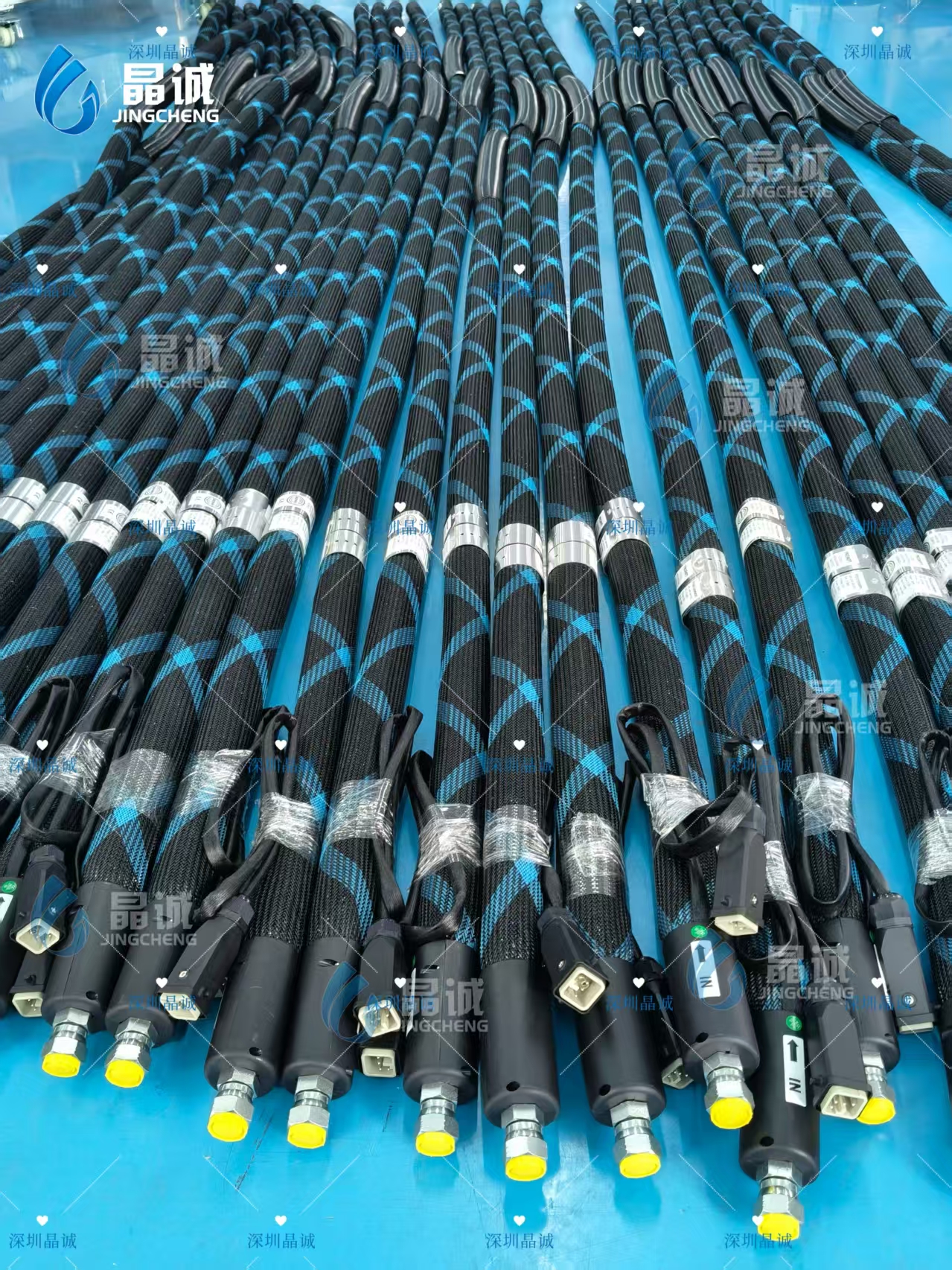 Electric Heated PTFE Hot Melt Glue Hose, High Temp 260℃ Flexible Dispensing Tube 6-25mm Custom Length For Hot Melt Machine