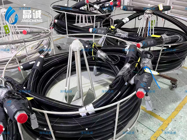 PTFE Low-Temperature High-Pressure Hose, Stainless Steel Braided Teflon Hose for Liquid Nitrogen Delivery