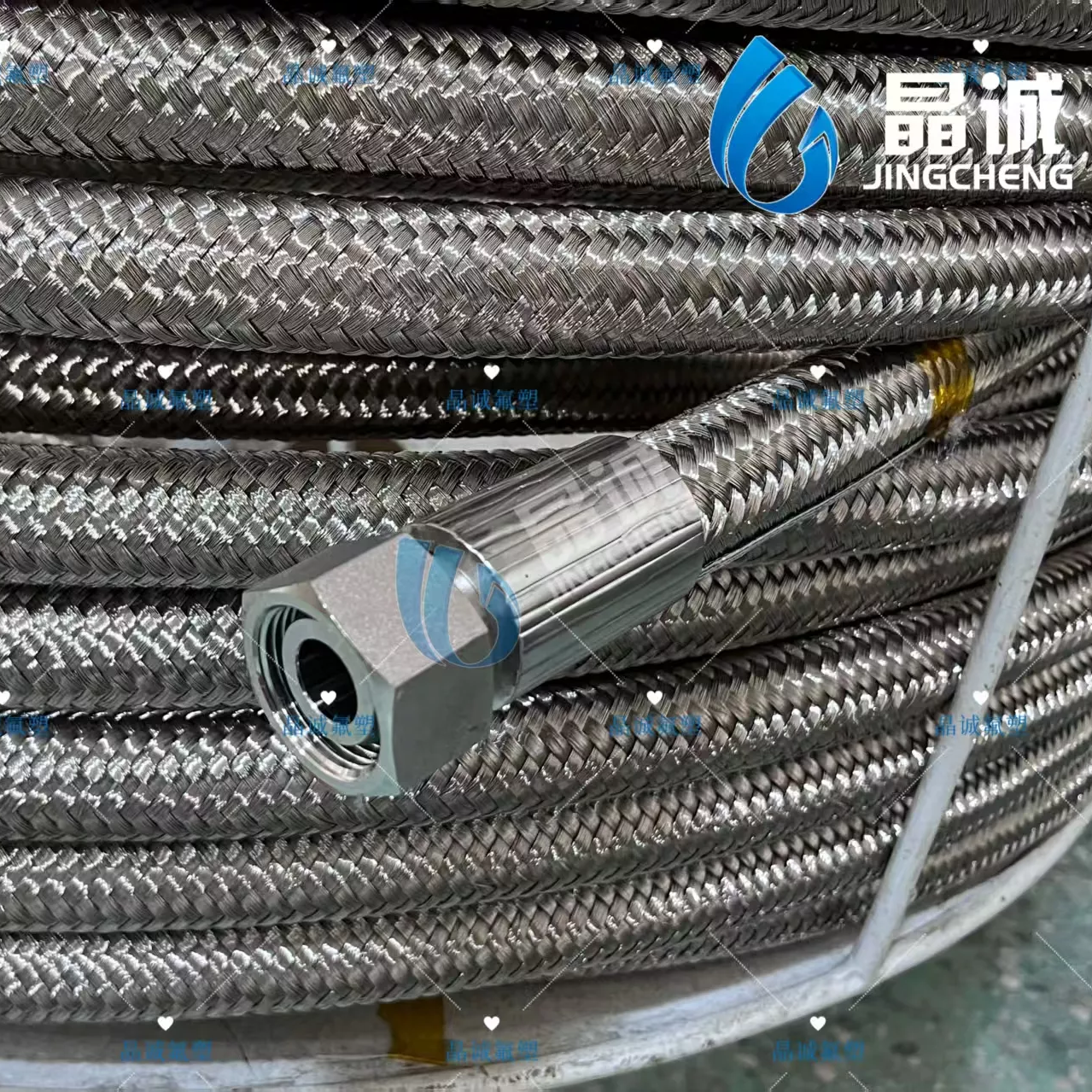 Multi-Reinforced PTFE Hose for Pressure Pulsation and High-Pressure Dispensing Systems
