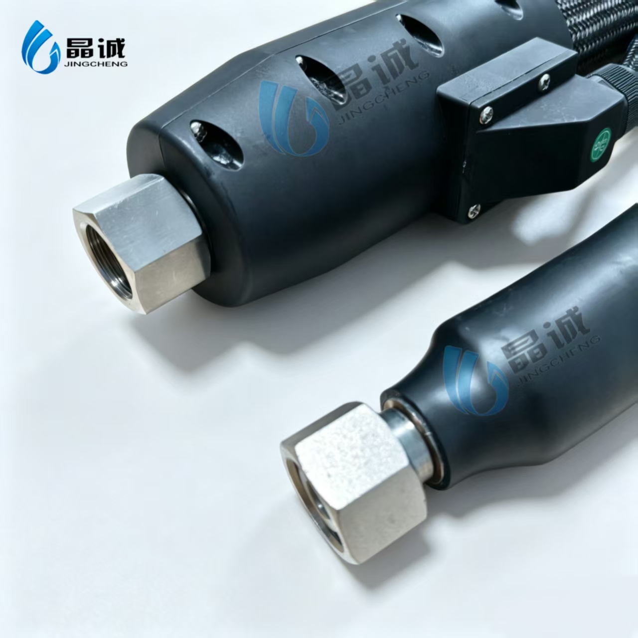 Glue dispensing machine accessories Fluid conveying pipe Non overflow PTFE heating hose Pur glue machine accessories