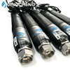 Extruder Grade High Temp High Pressure PTFE Heated Hose Steel Wire Braided Connection Hose for Extrusion Lines